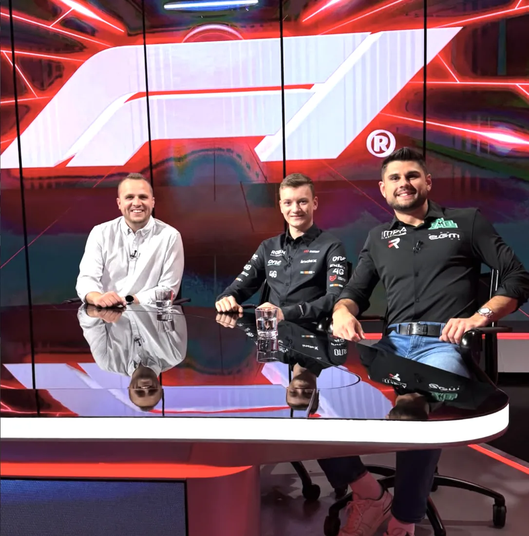 F1 media appearance